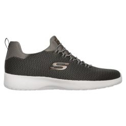 Buty Mężczyzna Skechers Dynamight zielony. Zielone buty sportowe casual Skechers, bez wzorów, z materiału, bez zapięcia. Za 199.99 zł.