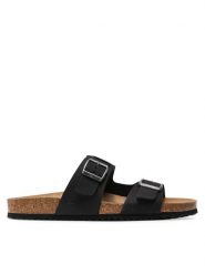 Geox Klapki U Sandal Ghita B U159VB 00032 C9999 Czarny. Czarne klapki Geox, z nubiku. Za 269.99 zł.