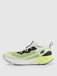 4F Niskie sneakersy wsuwane VELOCORE 2.0 męskie - białe 42. Białe buty sportowe casual 4F, bez wzorów, z dzianiny, bez zapięcia. Za 299.99 zł.