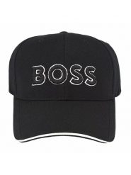 Hugo Boss Underwear Czapka "Gorra" w kolorze czarnym rozmiar: onesize. Czarne czapki z daszkiem Hugo Boss Underwear, bez wzorów, z bawełny. Za 199.49 zł.