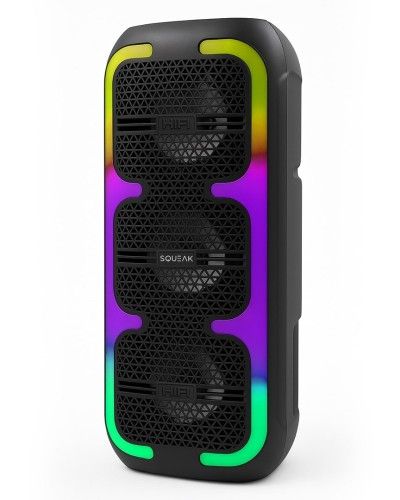 SQUEAK GŁOŚNIK KARAOKE BEATONE BLUETOOTH 5.3, 45W RADIO FM, MICROSD, AUX, USB, USB-C SQ1009. Głośniki przenośne SQUEAK. Za 92.99 zł.