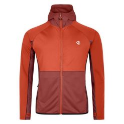Męska Warstwa Środkowa Assimlilate II Core Stretch Midlayer. Brązowe kurtki przeciwdeszczowe Dare 2B, m, bez wzorów, bez kaptura. Za 109.99 zł.