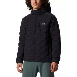 Kurtka puchowa męska Mountain Hardwear Stretchdown Hoody. Czarne kurtki narciarskie i snowboardowe MOUNTAIN HARDWEAR, m, bez wzorów, z puchu, narciarskie. Za 1,499.00 zł.