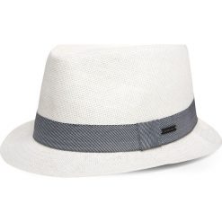 Kapelusz KPB0000004. Białe kapelusze Giacomo Conti, bez wzorów, eleganckie. Za 79.00 zł.
