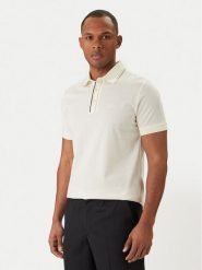 KARL LAGERFELD Polo 745002 562200 Écru Regular Fit. Koszulki polo KARL LAGERFELD, m, bez wzorów, z bawełny, bez kołnierzyka, bez ramiączek. Za 589.99 zł.