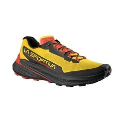 Buty do biegania męskie La Sportiva La Prodigio. Żółte buty do biegania La Sportiva, bez wzorów, z materiału, bez zapięcia, do biegania. Za 626.13 zł.