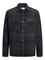 Jack & Jones Koszula w kolorze czarnym rozmiar: M. Czarne koszule Jack & Jones, m, bez wzorów, z bawełny, bez kołnierzyka, bez ramiączek. Za 162.87 zł.