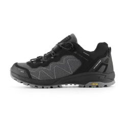 Buty trekkingowe Alpine Pro Ibane 2. Czarne trekkingi Alpine Pro, bez wzorów, z materiału, bez zapięcia. Za 569.00 zł.