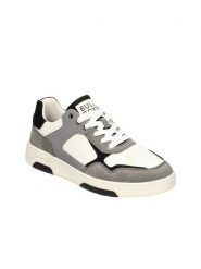 Bullboxer Sneakersy w kolorze szaro-biało-czarnym rozmiar: 43. Białe buty sportowe casual Bullboxer, bez wzorów, z materiału, bez zapięcia. Za 144.92 zł.