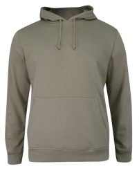 Bluza Beżowa z Kapturem, Kangurka, Jednokolorowa, z Dużą Kieszonką, Sepia -BRAVE SOUL- Męska. Brązowe bluzy z kapturem Brave Soul, m, bez wzorów, z bawełny, z kapturem. Za 79.00 zł.