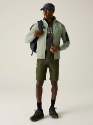 Regatta Kurtka polarowa "Baslinn" w kolorze zielonym rozmiar: 3XL. Zielone kurtki Regatta, xl, bez wzorów, z materiału, bez kaptura. Za 128.25 zł.