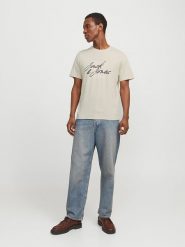 Jack & Jones Koszulka w kolorze beżowym rozmiar: S. Brązowe bezrękawniki Jack & Jones, s, bez wzorów, z bawełny, bez kołnierzyka, bez ramiączek. Za 35.18 zł.