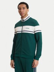 Guess Bluza Z6GQ29 K3212 Zielony Regular Fit. Zielone bluzy Guess, l, z aplikacjami, z syntetyku, bez kaptura. Za 519.99 zł.