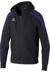 Kurtka treningowa 565 Erima Evo Star z kapturem, wielokolorowa. Czarne kurtki Erima, na jesień, xl, bez wzorów, z materiału, z kapturem. Za 313.99 zł.