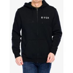 Bluza rozpinana męska Fox Absolute Fleece Zip. Czarne bluzy FOX, l, bez wzorów, bez kaptura. Za 308.99 zł.