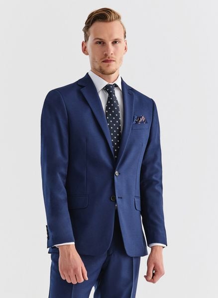 PAKO LORENTE – Marynarka garniturowa MERALD P00WB-3G-314-N. Garnitury Pako Lorente, na ślub cywilny, m, bez wzorów, z wełny, klasyczne. Za 1,299.99 zł.