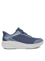 Skechers Sneakersy Bobs Skillz 118431 NVY Granatowy. Niebieskie buty sportowe casual Skechers, bez wzorów, z materiału, bez zapięcia. Za 289.99 zł.