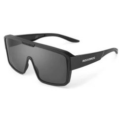 Okulary sportowe z polaryzacją UV400 ROCKBROS. Brązowe okulary przeciwsłoneczne ROCKBROS. Za 90.74 zł.