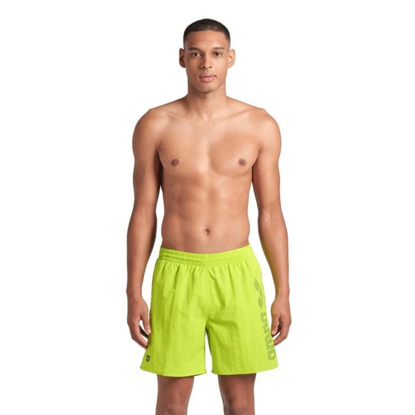 Spodenki plażowe Arena Logotype Beach Boxer. Zielone szorty Arena, l, bez wzorów, sportowe. Za 126.22 zł.