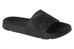 Klapki na basen męskie, Morro Bay Lugo Slipper. Czarne klapki Fila, z materiału. Za 99.00 zł.