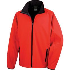 Kurtka Result Softshell Printable. Czarne kurtki RESULT, xl, bez wzorów, z poliesteru, bez kaptura. Za 116.65 zł.
