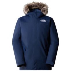 Kurtka turystyczna męska The North Face M Recycled Zaneck Jacket. Niebieskie kurtki The North Face, m, bez wzorów, bez kaptura. Za 1,197.00 zł.