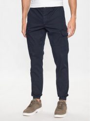 Tommy Hilfiger Joggery Chelsea MW0MW31149 Granatowy Relaxed Fit. Niebieskie joggery i bojówki Tommy Hilfiger, m, bez wzorów, z bawełny. Za 499.99 zł.