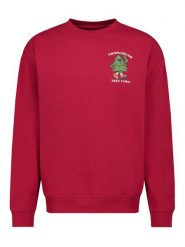 Sublevel Bluza w kolorze czerwonym rozmiar: XL. Czerwone bluzy Sublevel, xl, bez wzorów, bez kaptura. Za 79.21 zł.