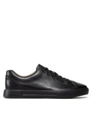 Clarks Sneakersy Un Costa Lace 261449047 Czarny. Czarne buty sportowe casual Clarks, bez wzorów, ze skóry, bez zapięcia. Za 339.99 zł.