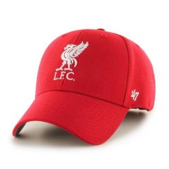 Czapka z daszkiem 47 Brand EPL Liverpool F.C. czerwona EPL-MVP04WBV-RDB. Czerwone czapki z daszkiem 47 Brand, bez wzorów. Za 98.00 zł.