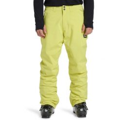 Spodnie do sportów zimowych techniczne dla Mężczyzn ESTATE. Żółte spodnie narciarskie i snowboardowe Quiksilver, m, bez wzorów, z materiału, narciarskie. Za 644.99 zł.