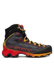 La Sportiva Trekkingi Aequilibrium Hike GTX ZFHS137G00Y00 Czarny. Czarne botki sznurowane La Sportiva, bez wzorów, z materiału, bez obcasa, bez zapięcia. Za 1,199.00 zł.