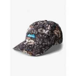 Czapka z daszkiem Kavu Ballard Classic - quiet wildflowers. Czarne czapki z daszkiem KAVU, bez wzorów. Za 119.99 zł.