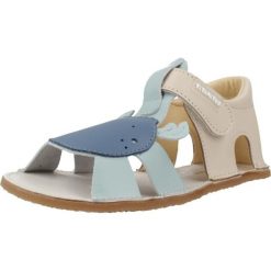 Sandały TITANITOS L560 CANGREJO Niebieski. Niebieskie sandały TITANITOS, ze skóry, bez zapięcia. Za 186.99 zł.