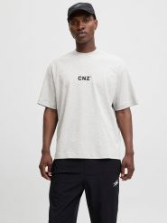 Jack & Jones Koszulka w kolorze jasnoszarym rozmiar: XXL. Szare bezrękawniki Jack & Jones, xxl, bez wzorów, z bawełny, bez kołnierzyka, bez ramiączek. Za 52.79 zł.