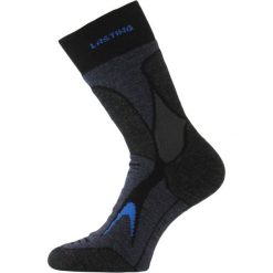 Skarpety merino unisex. Brązowe skarpety LASTING, bez wzorów, z dzianiny. Za 72.00 zł.