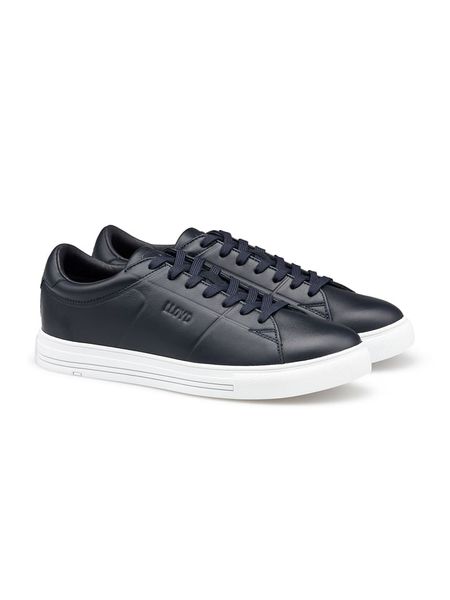 LLOYD Skórzane sneakersy w kolorze granatowym rozmiar: 41. Niebieskie buty sportowe casual Lloyd, bez wzorów, bez zapięcia. Za 259.95 zł.