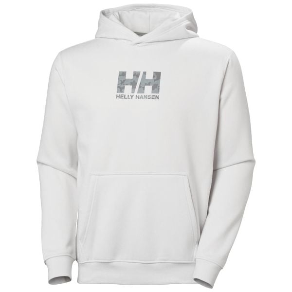 Bluza z kapturem Helly Hansen Fleece Graphic. Szare bluzy Helly Hansen, m, bez wzorów, z bawełny, z kapturem. W wyprzedaży za 282.45 zł.