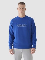 4F Bluza w kolorze niebieskim rozmiar: M. Niebieskie bluzy 4F, m, bez wzorów, bez kaptura. Za 106.13 zł.