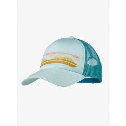 Czapka z daszkiem Buff Trucker Cap - chara mint. Niebieskie czapki z daszkiem Buff, bez wzorów. Za 109.99 zł.