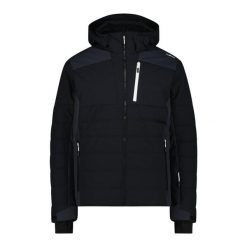Kurtka narciarska męska CMP 35W0127 Zip Hood. Czarne kurtki narciarskie i snowboardowe CMP, m, bez wzorów, narciarskie. Za 609.99 zł.