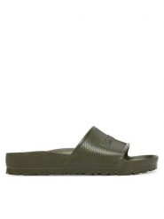 Birkenstock Klapki Barbados Eva 1028566 Khaki. Brązowe klapki Birkenstock, z tworzywa sztucznego. Za 149.99 zł.