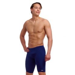 Spodenki kąpielówki męskie Funkita Jammery Still Ocean. Niebieskie kąpielówki Funky Trunks, m, bez wzorów, sportowe. Za 201.98 zł.