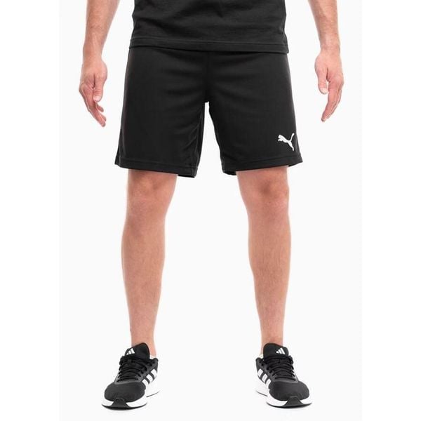 Spodenki Puma teamRISE czarne. Białe szorty Puma, l, bez wzorów, sportowe. Za 55.09 zł.