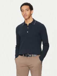 Marc O'Polo Sweter 520 5016 60006 Granatowy Regular Fit. Niebieskie swetry rozpinane Marc O'Polo, m, bez wzorów, z bawełny, bez kołnierzyka, bez ramiączek. Za 329.99 zł.