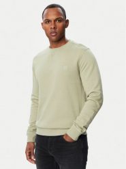BOSS Bluza Westart 50509323 Zielony Regular Fit. Zielone bluzy Boss, l, bez wzorów, z bawełny, bez kaptura. Za 549.99 zł.
