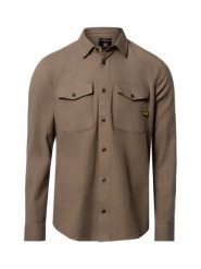 G-Star RAW koszula casual Mężczyźni Slim Fit Bawełna brązowy, M. Brązowe koszule G-Star Raw, m, z aplikacjami, z bawełny, bez kołnierzyka, bez ramiączek. Za 329.95 zł.