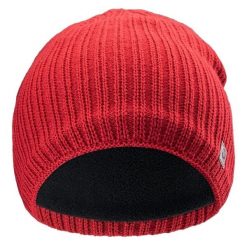 Zimowa Czapka Unisex Dla Dorosłych Skien. Brązowe czapki zimowe Hi-tec, bez wzorów. Za 53.99 zł.