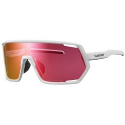Okulary rowerowe TECHNIUM 2, biały mat/ Ridescape Road. Białe okulary przeciwsłoneczne Shimano. Za 445.00 zł.