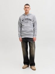 Jack & Jones Bluza w kolorze szarym rozmiar: L. Szare bluzy Jack & Jones, l, bez wzorów, z kapturem. Za 173.99 zł.